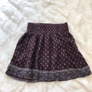 Abercrombie & Fitch Patterned Skirt